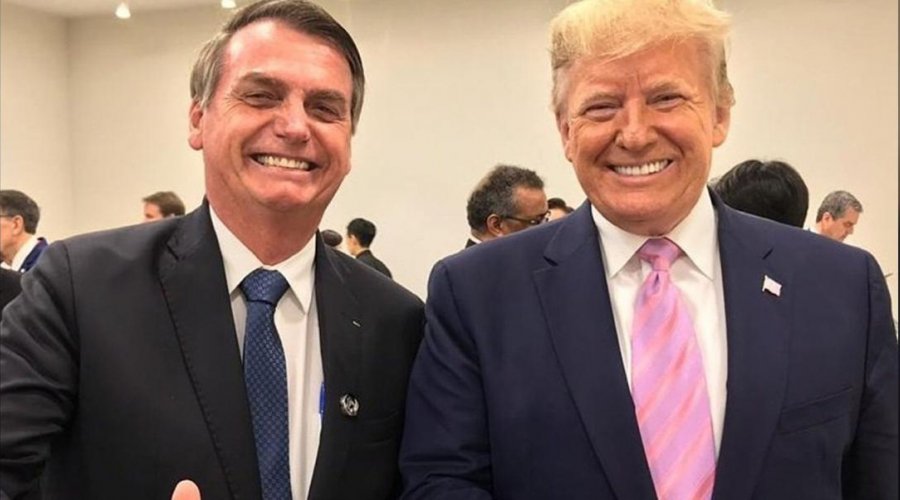 [Trump diz que EUA pode impor tarifas a produtos brasileiros caso governo Bolsonaro não reduza taxas]