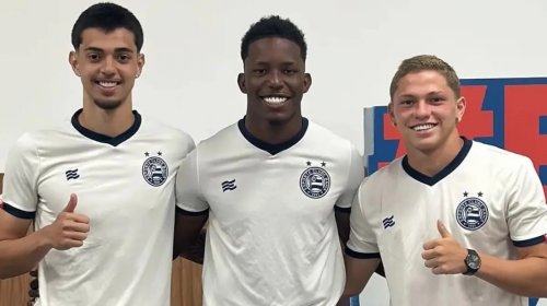 [Três jovens do Bahia são convocados para a Seleção Sub-17]