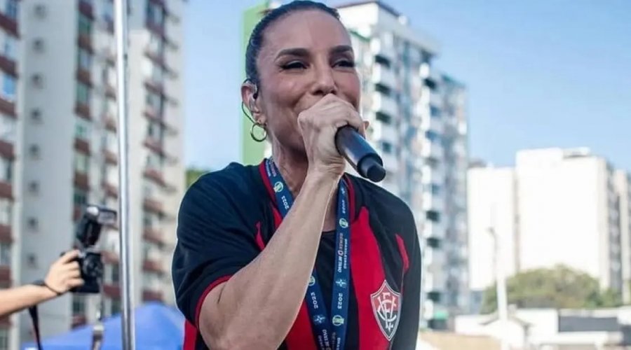 [Ivete Sangalo reage com bom humor após goleada do Vitória: “Virei motivo de piada”]