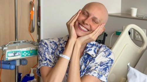 [Atriz Dani Gondim anuncia remissão do câncer após tratamento]