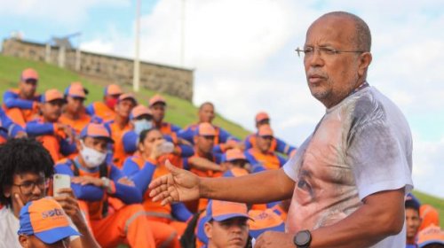 [Dirigente do Sindilimp, Luiz Carlos Suíca fala sobre expectativa de reunião com presidente do Senado para tratar do PL dos garis e das margaridas]
