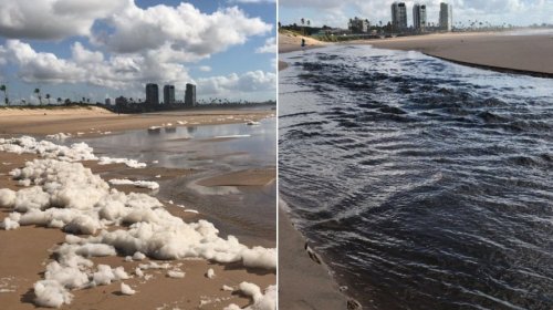 [Embasa é acusada de liberar esgoto sem tratamento na praia da Boca do Rio]