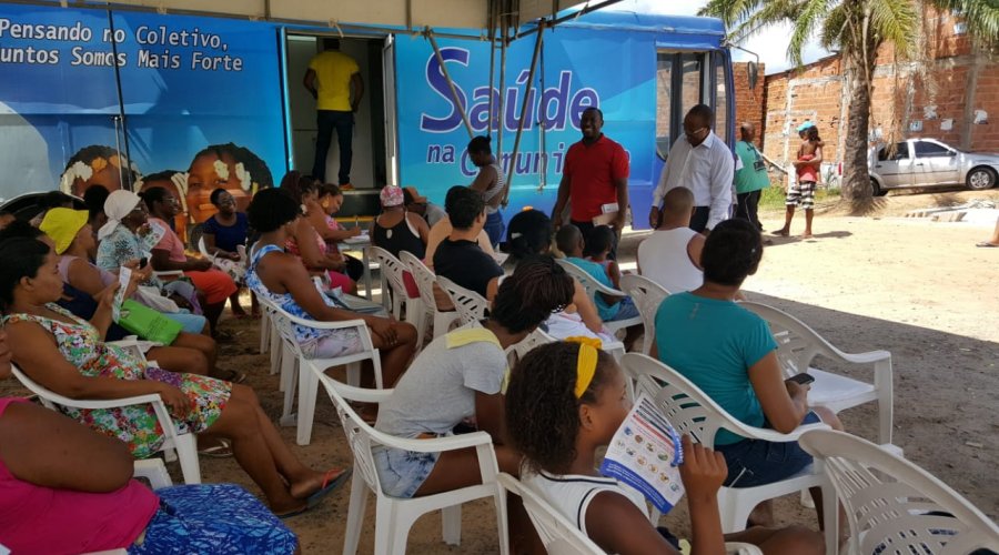 [Vereador Suíca participa da Feira de Serviços em comemoração ao aniversário de Nova Constituinte]