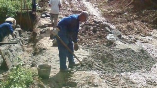 [Conder realiza mais um serviço de alvenaria em Nova Constituinte]