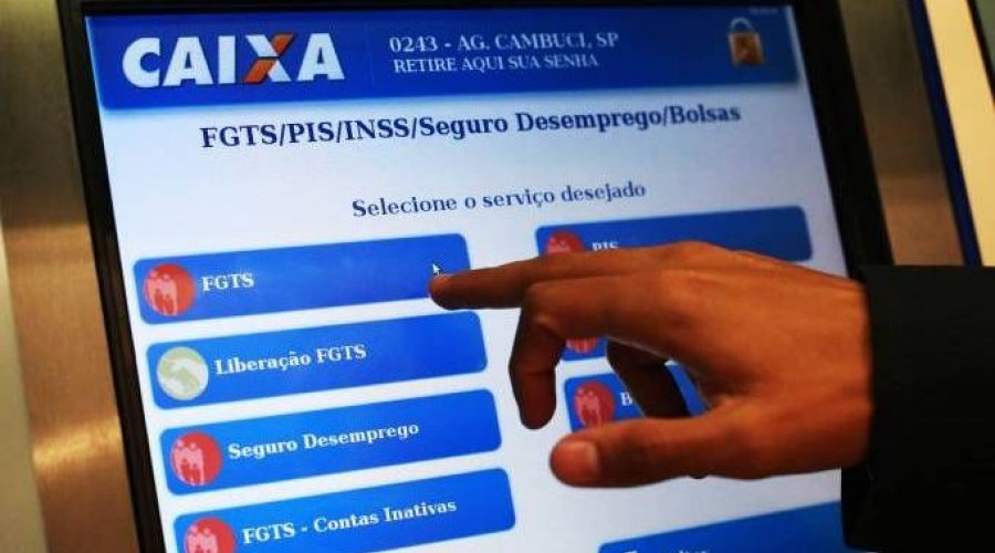 [Agências da caixa abrem neste sábado para pagamento do FGTS]