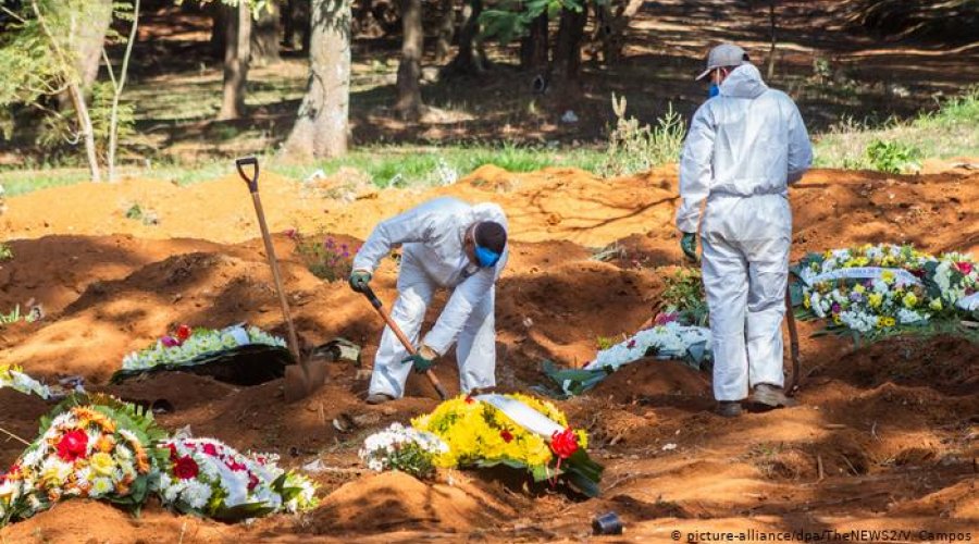 [Com mais de mil registros em 24 horas, Brasil ultrapassa Espanha em número de mortes]