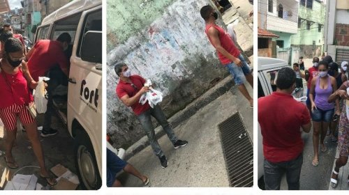 [Semana Santa: Cerca de 6 mil kg de peixe foram doados a moradores de Pernambués]