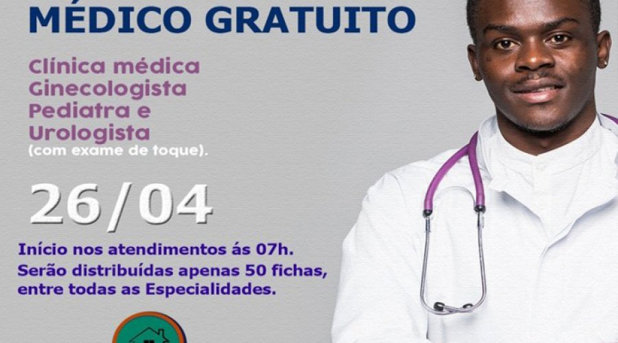 [Associação de Moradores Quilombo de Nova Constituinte oferece atendimento médico gratuito nesta segunda (26)]