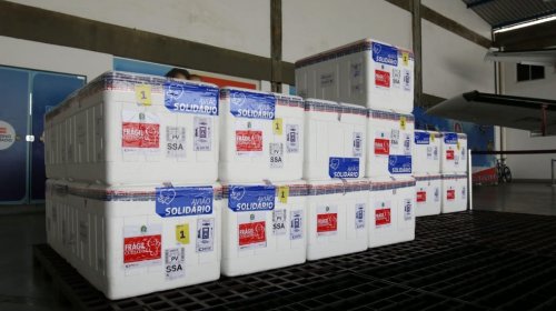 [Bahia receberá nova remessa com quase 300 mil doses de vacinas nesta terça-feira]