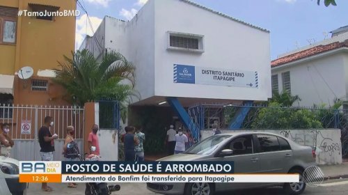 [Posto de saúde em Salvador que funciona vacinação contra Covid-19 é arrombado e furtado]