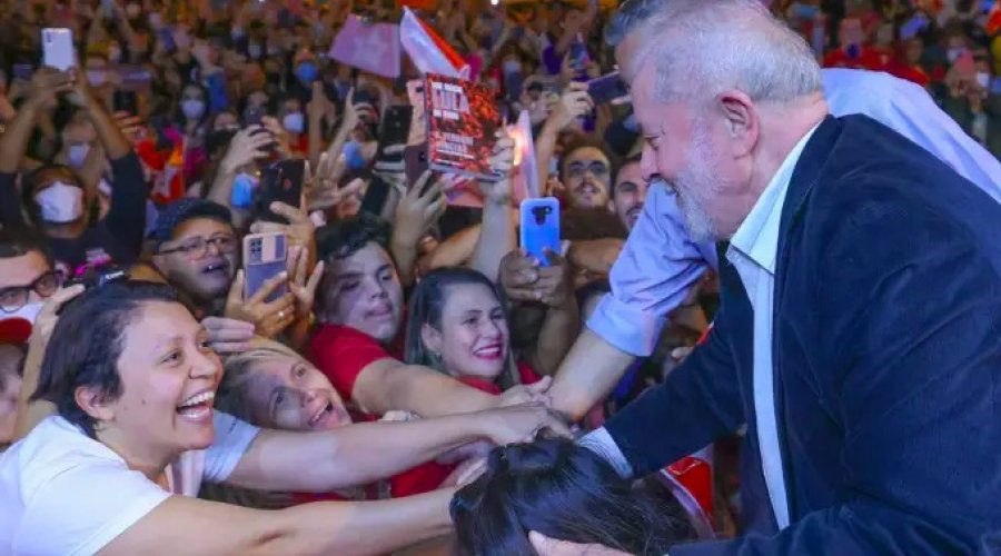 [Lula tem 46 pontos de vantagem no quarto maior colégio eleitoral do país]