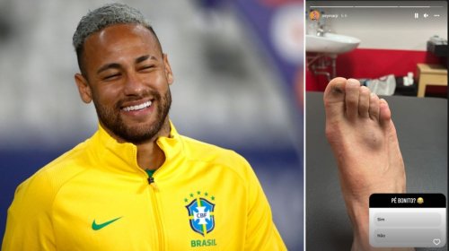 [Neymar pode desfalcar seleção nesta quinta-feira após se machucar em treino]