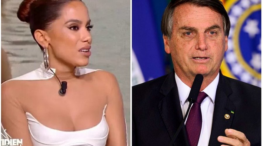 [Bolsonaro 'não representa os brasileiros', diz Anitta em TV francesa]