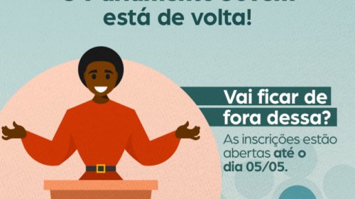 [Parlamento Jovem recebe inscrições de estudantes até dia 5]