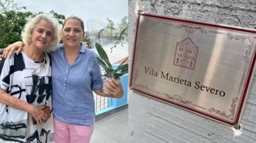 [Marieta Severo doa novas casas para o Retiro dos Artistas no Rio de Janeiro]