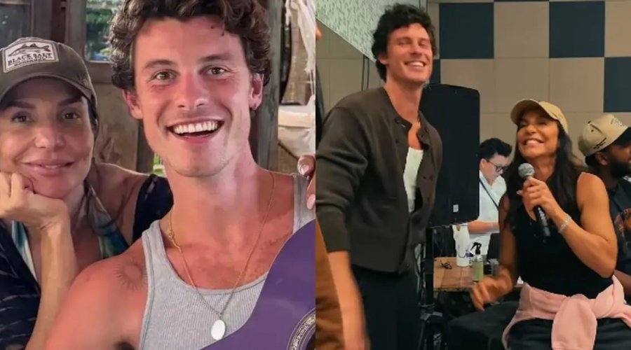 [Músico revela gravação de Ivete Sangalo com Shawn Mendes durante estadia do cantor em Salvador]