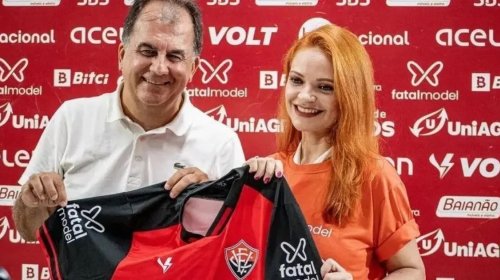 [Fábio Mota diz que Vitória negocia novo patrocinador e confirma avanço para substituir a Fatal...]