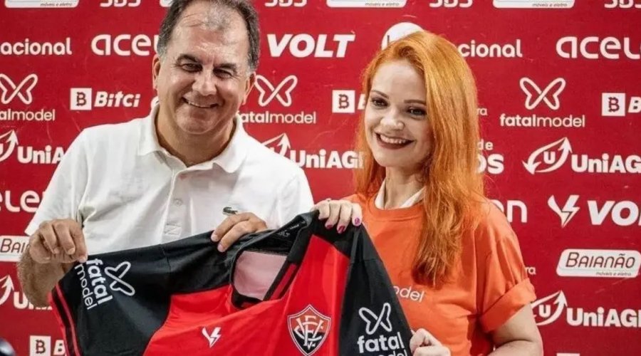 [Fábio Mota diz que Vitória negocia novo patrocinador e confirma avanço para substituir a Fatal Model]