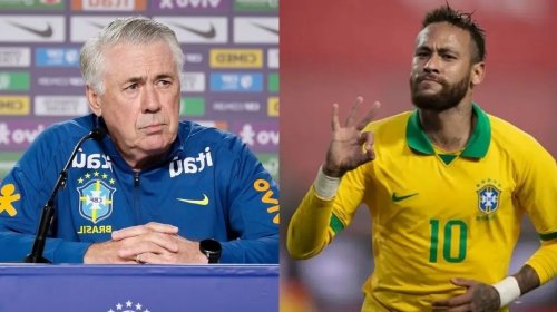 [Ancelotti garante autonomia e diz que possível convocação de Neymar será definida por mérito]
