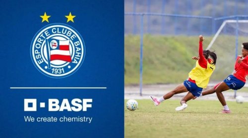 [Bahia anuncia BASF como patrocinadora exclusiva das Mulheres de Aço]