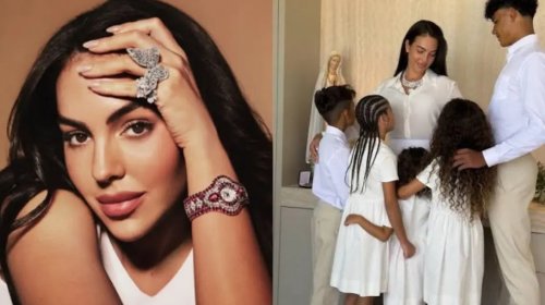 [Georgina Rodríguez teria adotado legalmente os três filhos mais velhos de Cristiano Ronaldo]