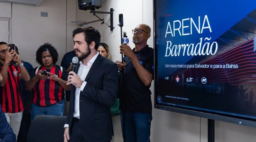[Obras da Arena Barradão têm início previsto para janeiro de 2027]